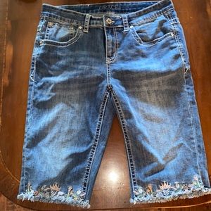 Grace Bermuda shorts Nautical stitching 14 NWOT